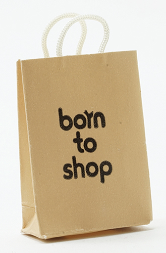 Dollhouse Miniature Shopping Bag 